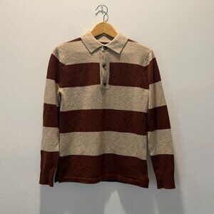J. Crew Rugged Merino Rugby Sweater